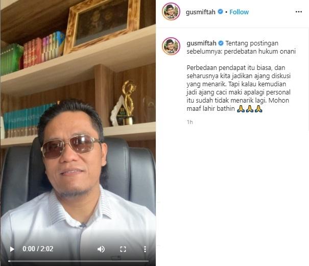 Gus Miftah. (Instagram/@gusmiftah)