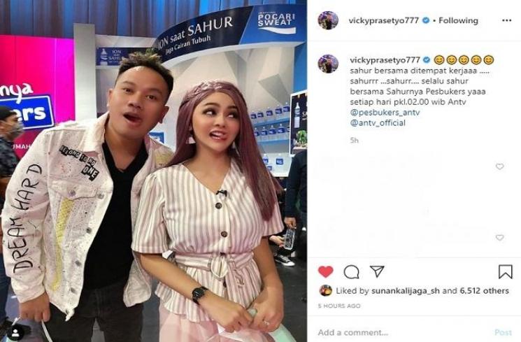 Vicky Prasetyo dan Jenita Janet (Instagram @vickyprasetyo777)