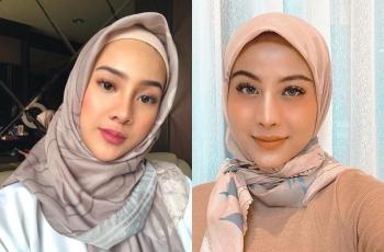 Sama-sama Biasa Tampil Seksi, 3 Adu Gaya Hijab Anya Geraldine vs Awkarin