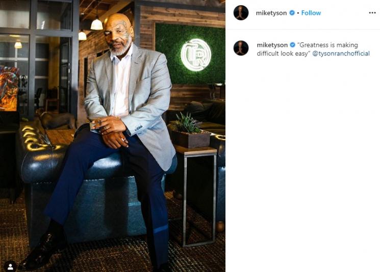 Seleb hollywood seorang muslim. (Instagram/@miketyson)