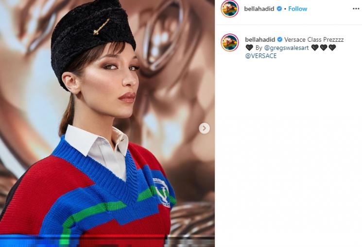 Seleb hollywood seorang muslim. (Instagram/@bellahadid)
