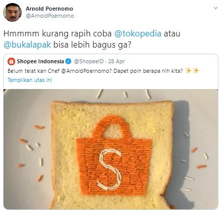 Roti tawar challenge Chef Arnold (Twitter/@ArnoldPoernomo)
