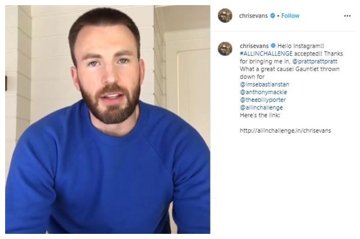 Chris Evans buat Instagram baru. (Instagram/@chrisevans)