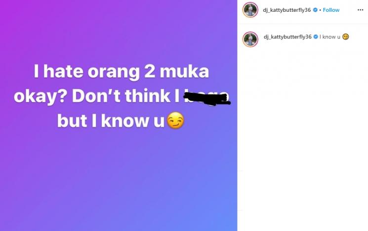 Postingan DJ Katty Butterfly. (Instagram/@dj_kattybutterfly36)