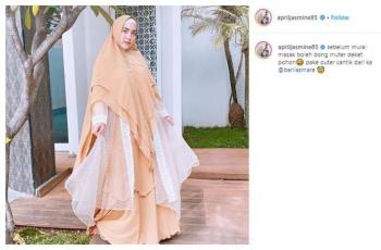 Rumah Ustaz Solmed dan April Jasmine. (Instagram/@apriljasmine85)