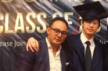 5 Potret Ganteng Adiro, Putra Kesayangan Dipo Latief yang Tinggal di Singapura