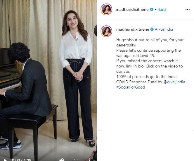 Madhuri Dixit (Instagram/@madhuridixitnene)