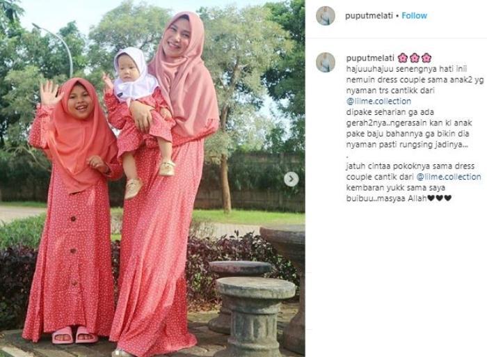 Puput Melati. (Instagram/@puputmelati)