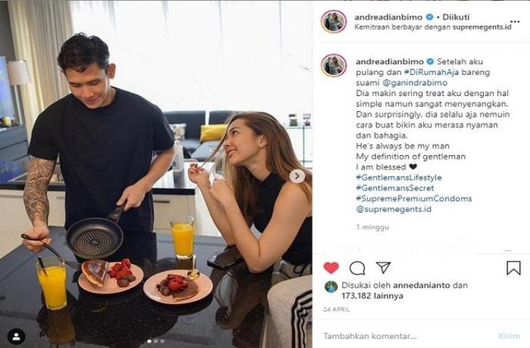 Andrea Dian (Instagram @andreadianbimo)