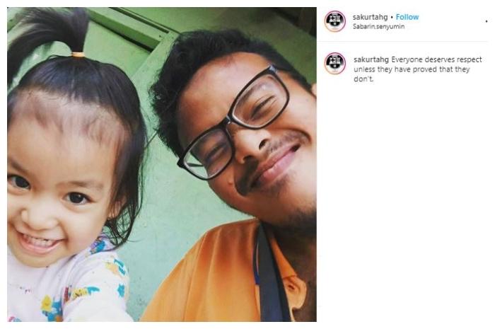 Sakurta Ginting. (Instagram/@sakurtahg)