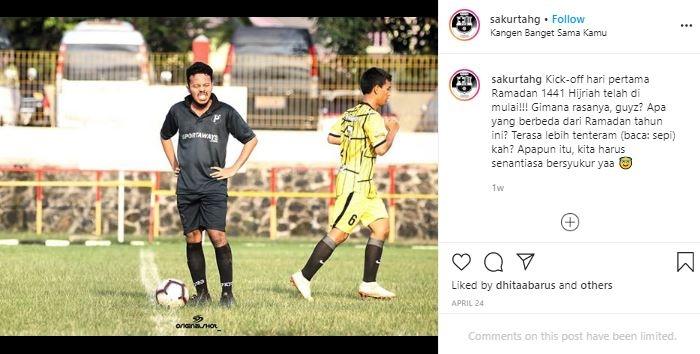Sakurta Ginting. (Instagram/@sakurtahg)