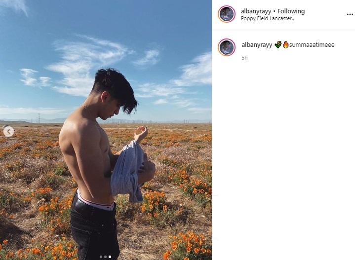 Putra Sarah Azhari, Albany Ray. (Instagram/@albanyrayy)