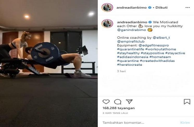 Andrea Dian (Instagram @andreadianbimo)