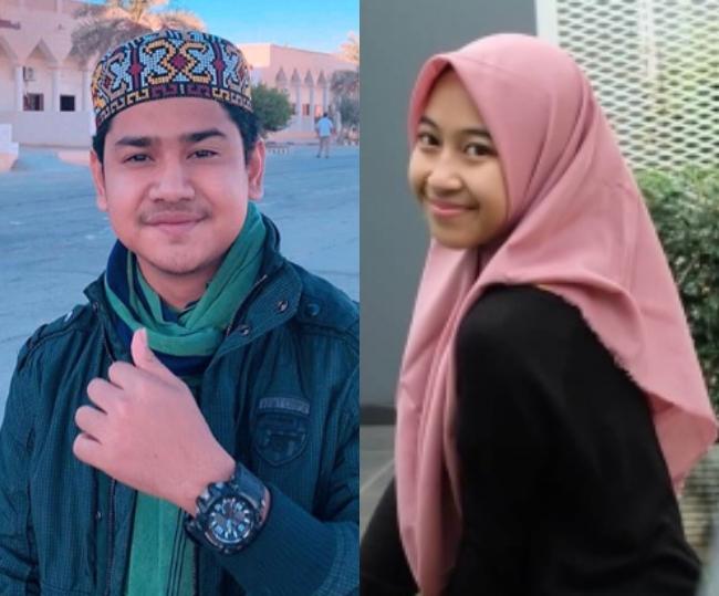 Syakir Daulay dan Adiba Khanza. [Kolase Instagram]