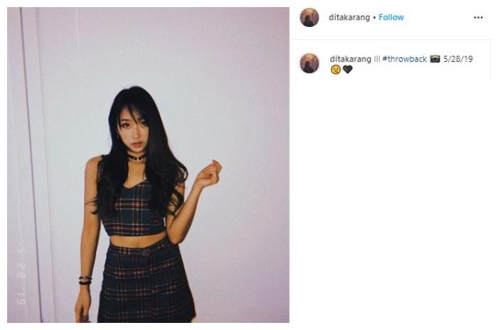 Dita Karang, member Secret Number asal Indonesia. (Instagram/@ditakarang)