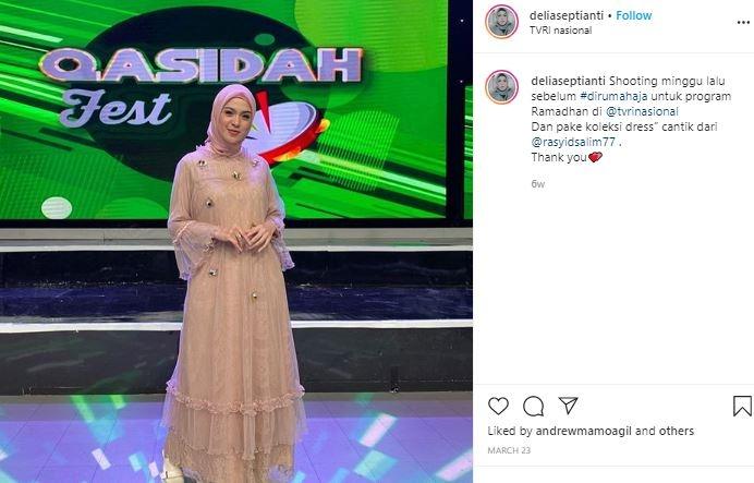 Delia Septianti. (Instagram/@deliaseptianti)