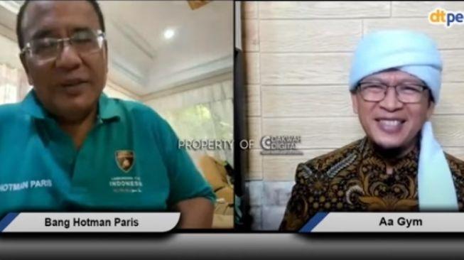 Hotman Paris dan Aa Gym [Youtube/Aagym Official]
