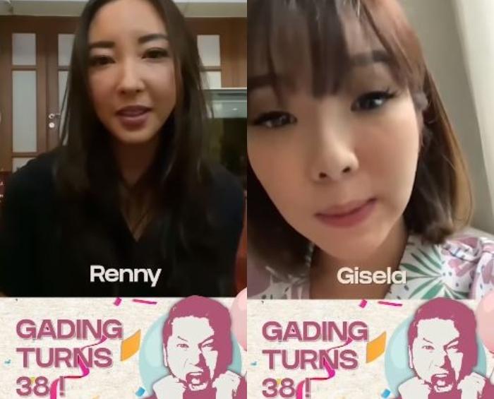 Ulang Tahun Gading Marten. (Youtube/KuyEntertainment)