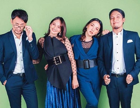 Vincent, Enzy, Hesti dan Desta. (Instagram/@desta80s)