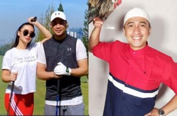 Zaskia Gotik Temani Suami Main Golf, Irfan Hakim: Gaya Lo Neng