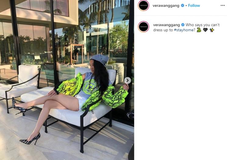 Vera Wang. (Instagram/@verawanggang)
