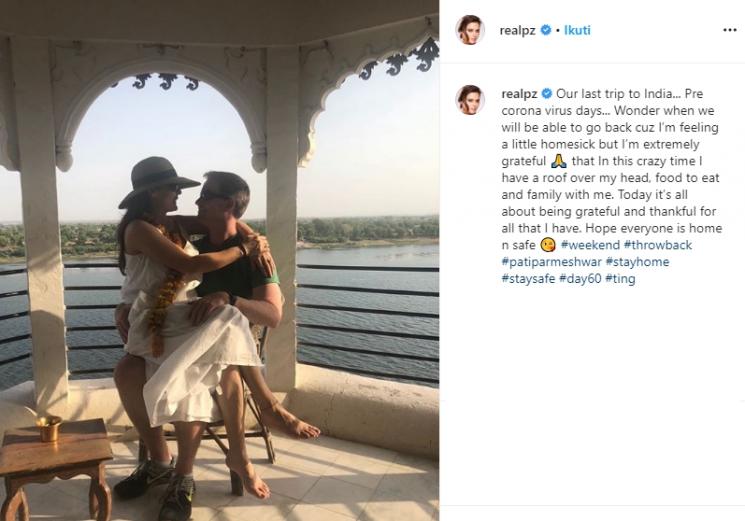 Preity Zinta dan Gene Goodenough (Instagram/@realpz)