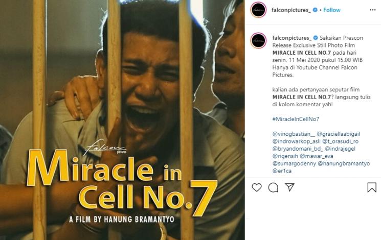 Fakta Film Miracle in Cell No.7. (Instagram/@falconpictures_)