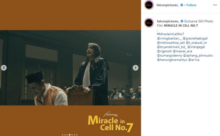 Fakta Film Miracle in Cell No.7. (Instagram/@falconpictures_)