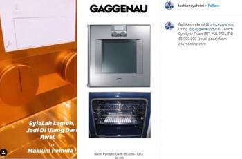 Harga alat dapur Syahrini. (Instagram/@fashionsyahrini)