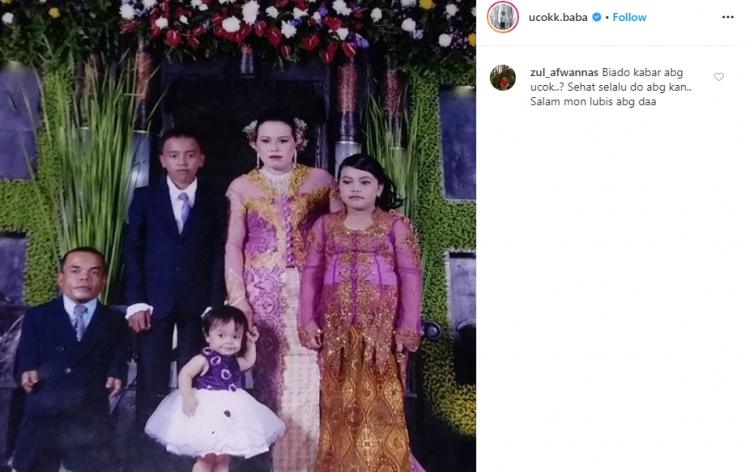 Keluarga Ucok Baba. (Instagram/@ucokk.baba)