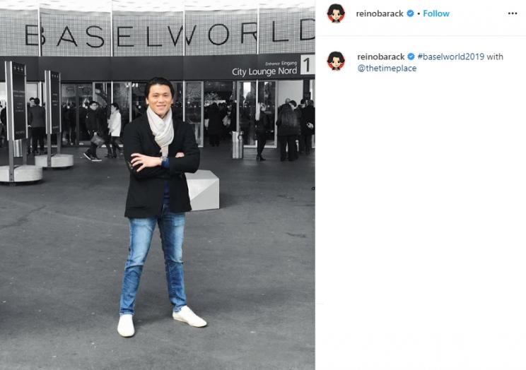 Sumber kekayaan Reino Barack. (Instagram/@reinobarack)
