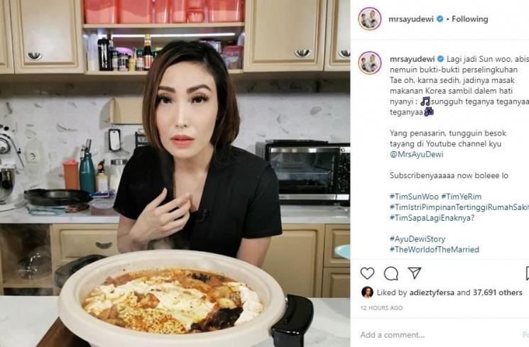 Ayu Dewi. (Instagram/@mrsayudewi)