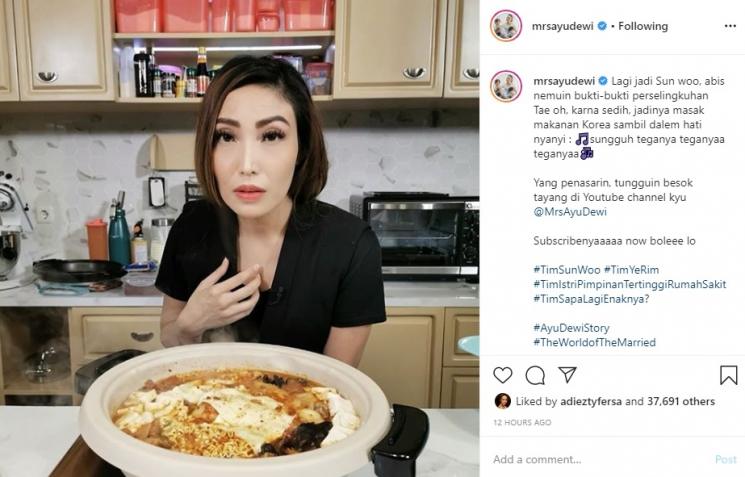 Ayu Dewi. (Instagram/@mrsayudewi)