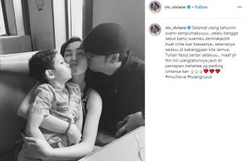 Viviane dan Sammy Simorangkir. (Instagram/@viv_viviane)