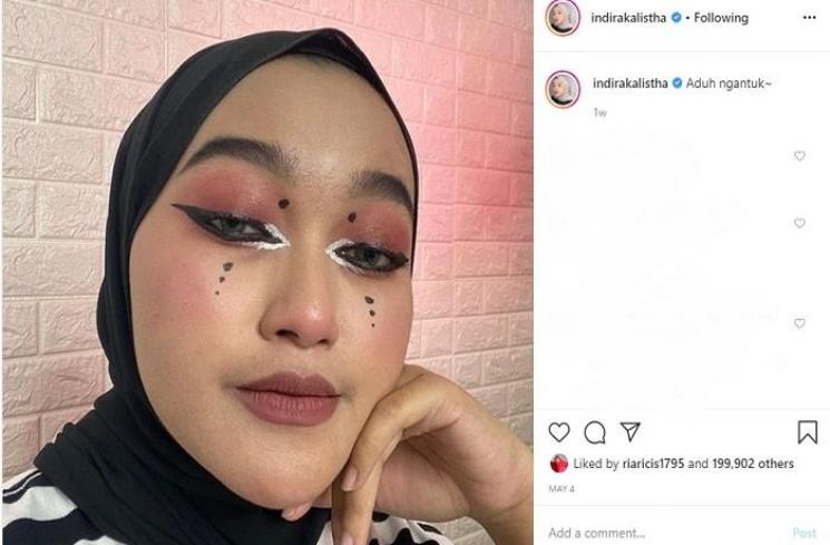 YouTuber Indira Kalistha (Instagram @indirakalistha)