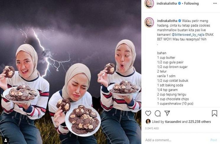 YouTuber Indira Kalistha (Instagram @indirakalistha)