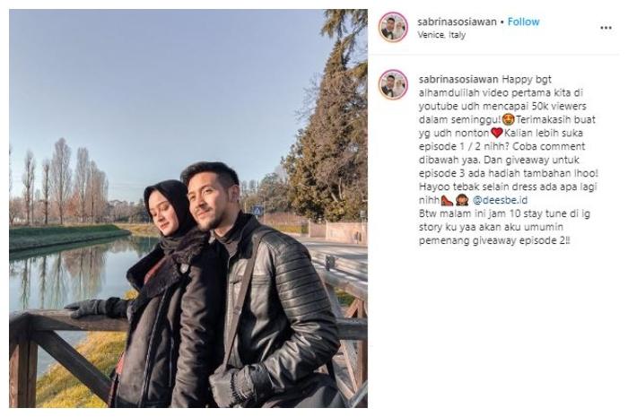 Potret Sabrina Sosiawan. (Instagram/@sabrinasosiawan)