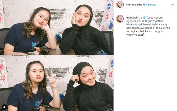 Fakta Indira Kalistha. (Instagram/@indirakalistha)