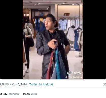 Potret Fadlan Holao. (Twitter/@arisaputra_16)