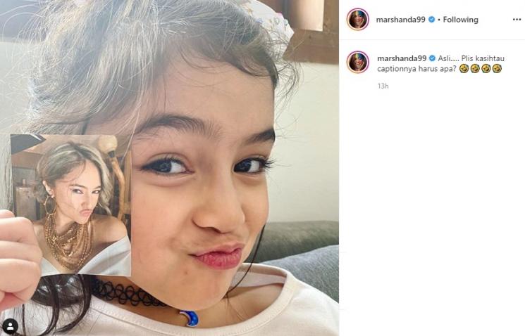 Putri Marshanda, Sienna Ameerah. (Instagram/@marshanda99)