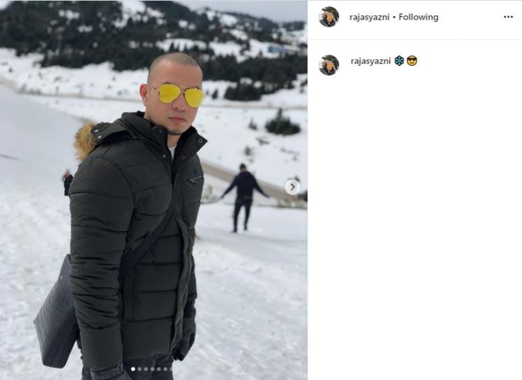 Bubu mantan pacar Syahrini. (Instagram/@rajasyazni)