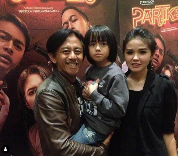 Epy Kusnandar dan Karina Ranau. (Instagram/@karinaranau9)