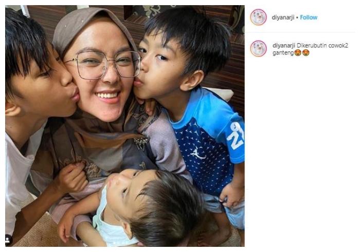 Widiyanti, istri Narji. (Instagram/@diyanarji)