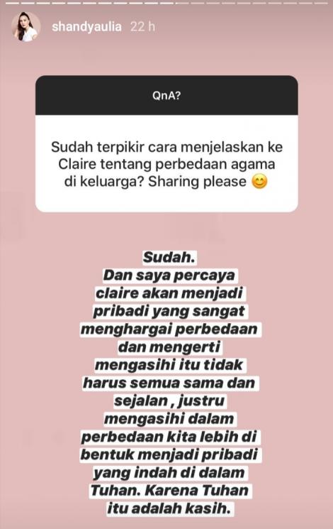 Shandy Aulia (Instagram/@shandyaulia)