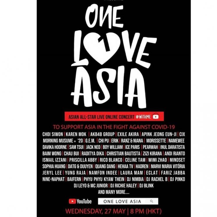 Baim Wong ramaikan konser One Love Asia (Instagram/@baimwong)