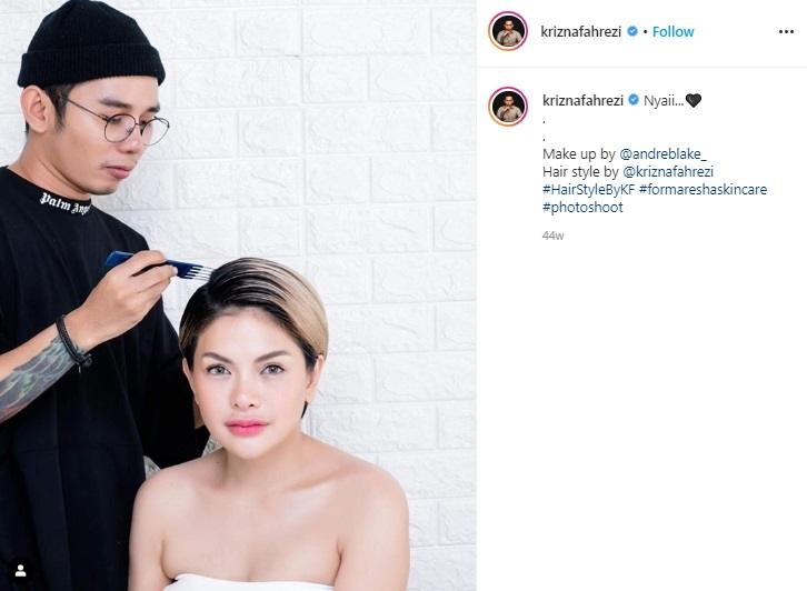 Nikita Mirzani dan Krizna Fahrezi. (Instagram/@kriznafahrezi)