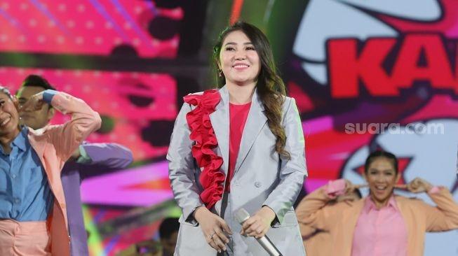 Pedangdut Via Vallen (MataMata.com/Angga Budhiyanto)