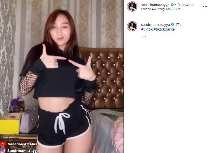 Sandrina IMB. (Instagram/@sandrinamazayya)