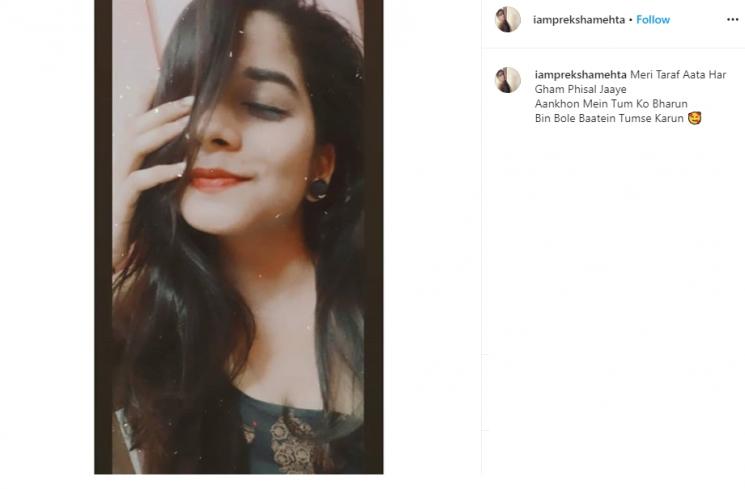 Preksha Mehta. (Instagram/@iamprekshamehta)