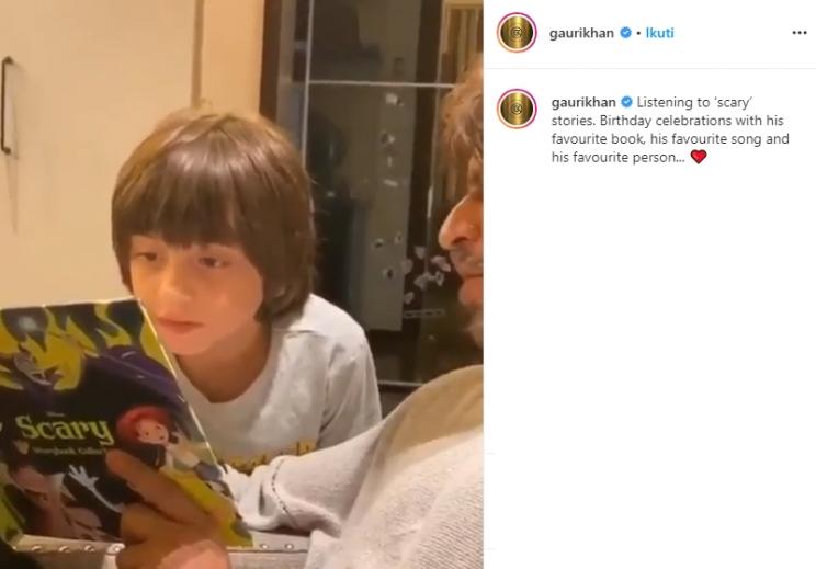AbRam Khan ultah (Instagram/@gaurikhan)
